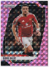 Panini Prizm Premier League 2024-25 Diogo Dalot Pink Mosaic Prizm