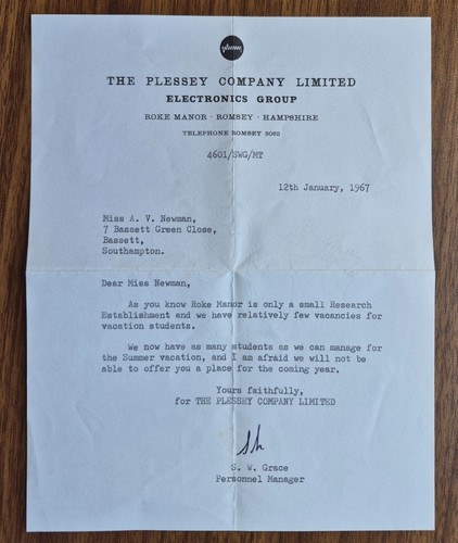 1967 plessey company - 1967,