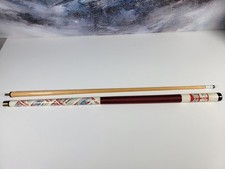 Vintage 1988 Budweiser Beer Billiards Cue 2 Piece Pool Stick 57" Long