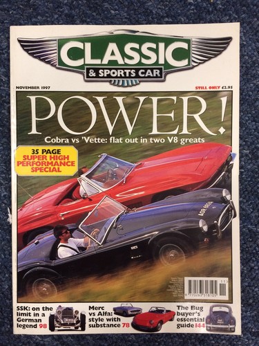 Classic sportscar november - &,