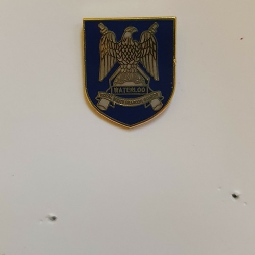 Metal pin badge royal scots - badge,
