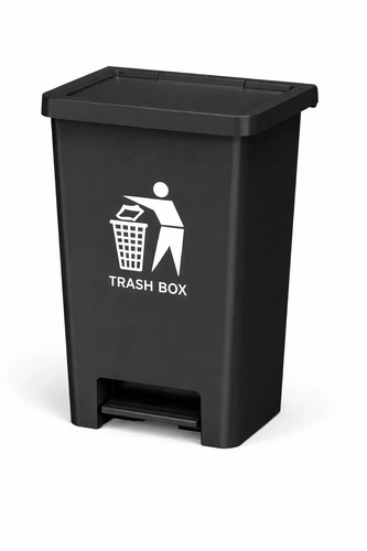 Large litres pedal bin - litres,