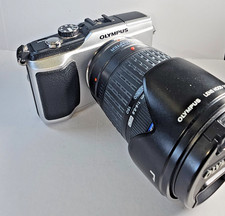 Olympus Pen E-PL1 Mirrorless Digital Camera  w/ 40-150mm Lens "READ First"