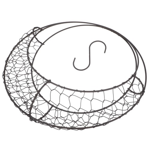 Shape hanging basket metal - shape,