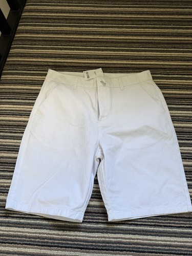 Next white chino shorts - next,