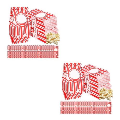 Paper popcorn bags for - popcorn, movie