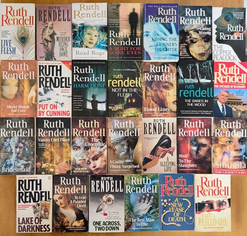 Ruth rendell books bundle - ruth,
