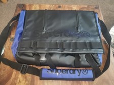 Superdry Messenger Laptop Blue Black Label Luggage Bag
