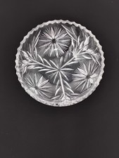 Vintage cut crystal glass - vintage,