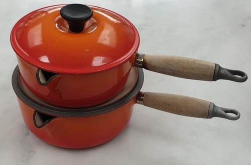 Creuset cast iron saucepan - le,