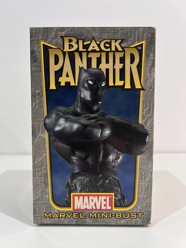 Black panther bust statue - bust,