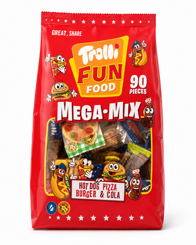 Trolli mega mix sweets - trolli, mega-mix