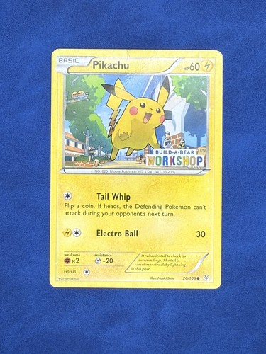 Pikachu build bear workshop - build-a-bear,
