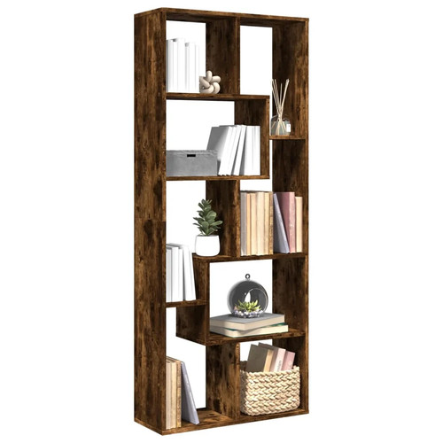 Modern wooden open bookcase - modern,