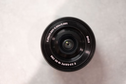 Sony 50mm 3 - pz, f/3.5-5.6