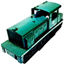 Lima- Diesel Shunter D2785 Plymouth MDT British Railways Green Livery Non Runner