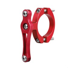 Bike Bicycle Water Bottle Cage Holder Clamp Clip Handlebar Bracket Mount Adapter
