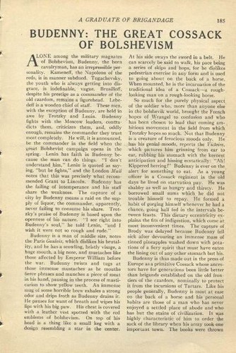 Budenny cavalryman the great - the,