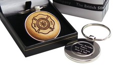 FIRE FIGHTER Wood & SILVER