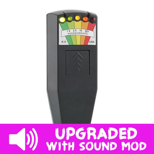 Emf meter detector - meter, with