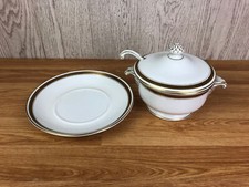 Mintons Grecian Key H G Stephenson Lidded Tureen With Ladle & Base Plate 