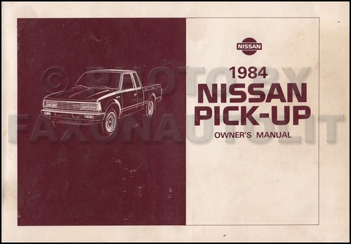 1984 nissan pickup truck - nissan,