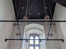 Photo 6x4 Ropes inside St. John the Baptist church (Bell tower | Yarkhill c2022