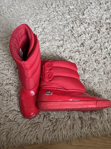 Lacoste puffa red - lacoste, snow
