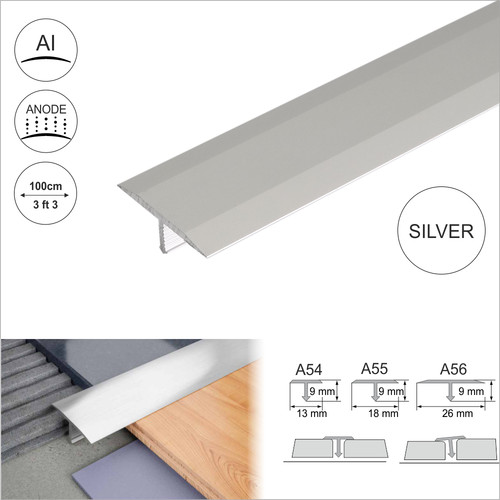 Aluminium bar door - aluminium, t
