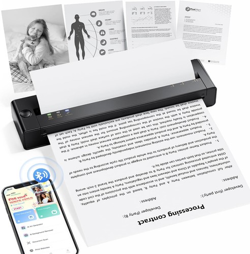 Phomemo portable thermal - a4,