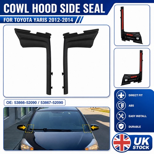 Rain tray side - seal, pair