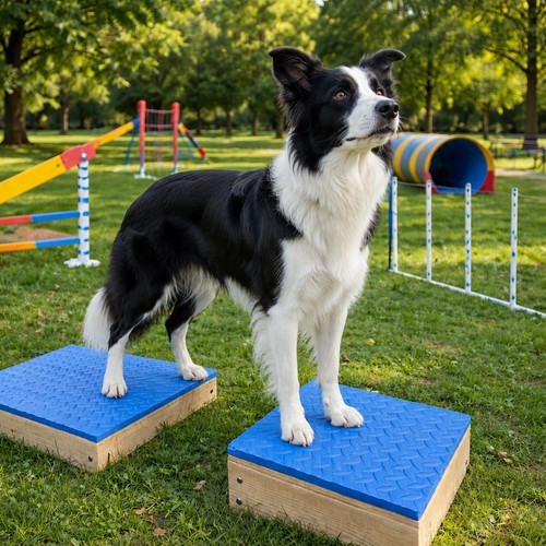 Dog training place board - board, &