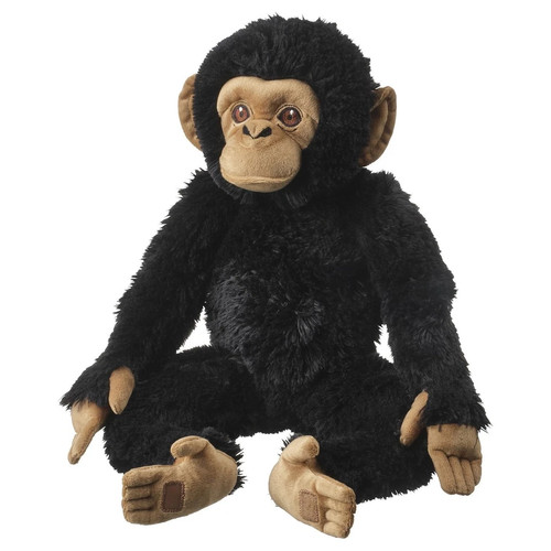 Plush chimpanzee soft - chimpanzee,