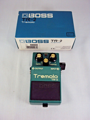 Boss tremolo guitar - boss, tr-2