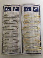 6pcExtra Large Safety Pins,Giant Strong Safety Pin Metal Heavy Duty Blanket ,