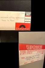 SIOUXSIE & THE BANSHEES  FACE TO FACE / CANDYMAN / PEEK A BOO Lot 3 UMATIC Video