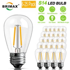 LED E27 Edison Screw Bulb 2W