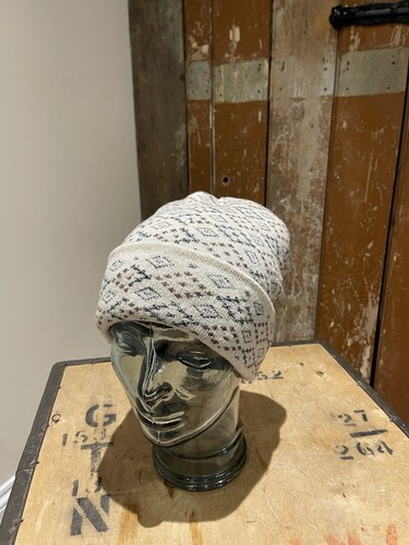 Fair isle beanie hat - fair, mix