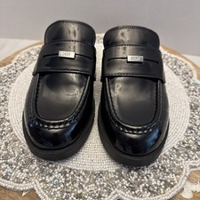 DNKY Black Patent Ivette