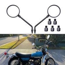 2x Motorcycle Rearview Mirrors