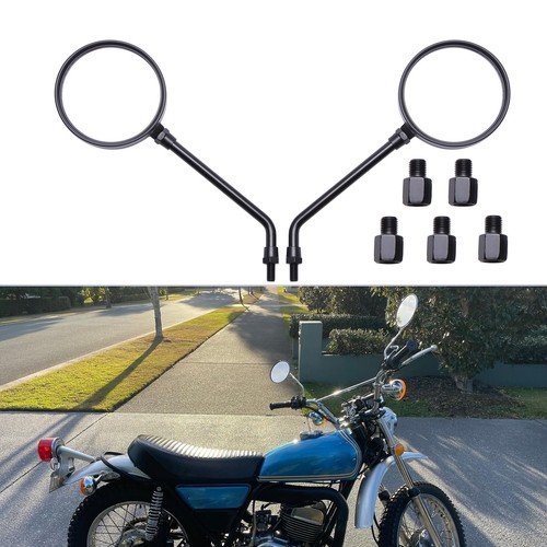 Motorcycle rearview mirrors - 2x,