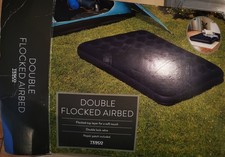 Tesco Blue Double Flocked