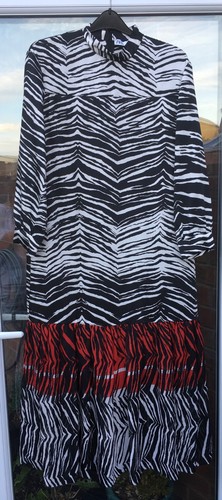 Bnwt zara animal print - animal, black