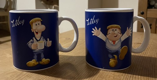 Pair official tetley tea - of,