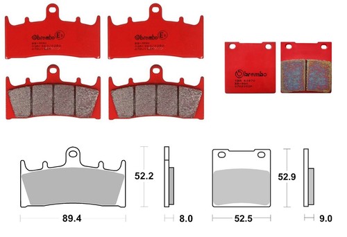 Front and rear - rear, pad