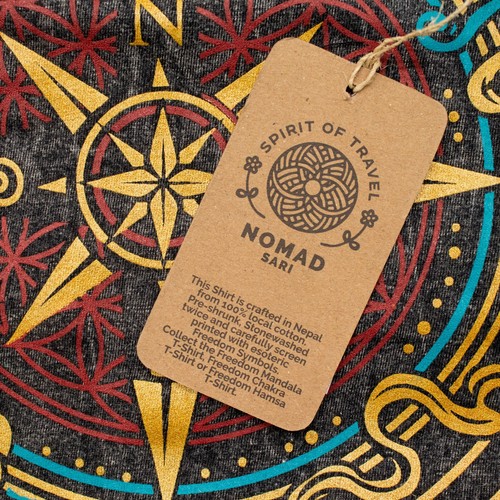 Nomad sari stonewashed cotton - nomad,
