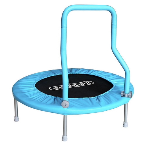 Kids trampoline 3ft blue - kids,
