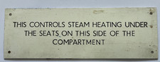 Genuine British Railway Sign
