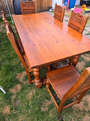 Carved wood rectangular - wood,