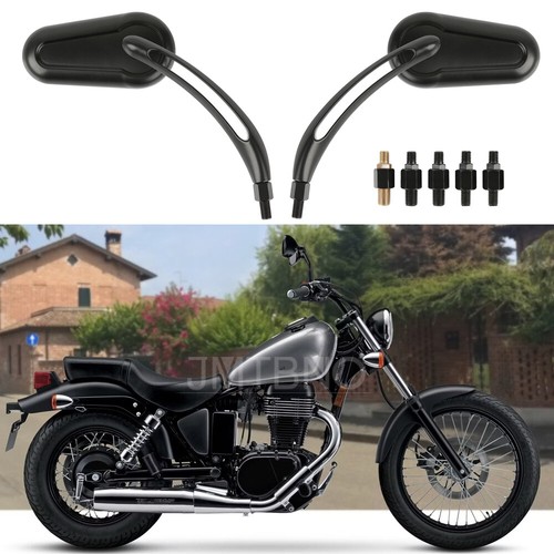 Black motorcycle rear view - rear,